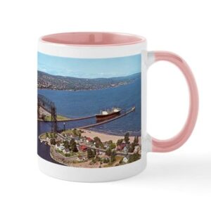 cafepress duluth harbor mug ceramic coffee mug, tea cup 11 oz