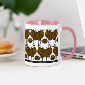 CafePress Brittany Spaniels Mug Ceramic Coffee Mug, Tea Cup 11 oz