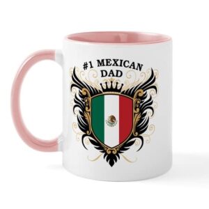 cafepress number one mexican dad mug ceramic coffee mug, tea cup 11 oz