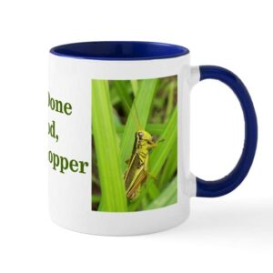 cafepress grasshopper mug ceramic coffee mug, tea cup 11 oz