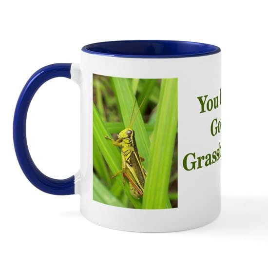 CafePress Grasshopper Mug Ceramic Coffee Mug, Tea Cup 11 oz