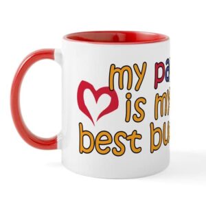 cafepress pap is my best buddy mug ceramic coffee mug, tea cup 11 oz
