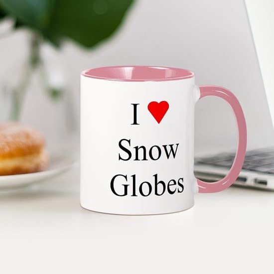 CafePress I Heart Snow Globes Mug Ceramic Coffee Mug, Tea Cup 11 oz