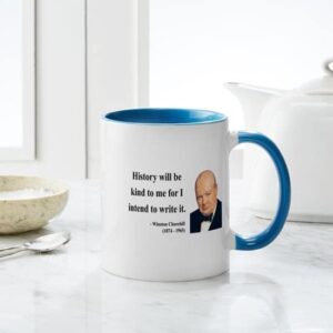 CafePress Winston Churchill 20 Mug Ceramic Coffee Mug, Tea Cup 11 oz