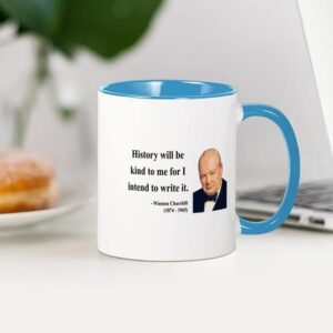 CafePress Winston Churchill 20 Mug Ceramic Coffee Mug, Tea Cup 11 oz