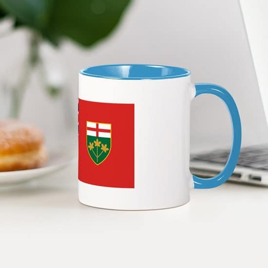 CafePress Ontario Flag Mug Ceramic Coffee Mug, Tea Cup 11 oz