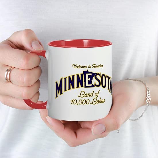 CafePress Minnesota Mug Ceramic Coffee Mug, Tea Cup 11 oz