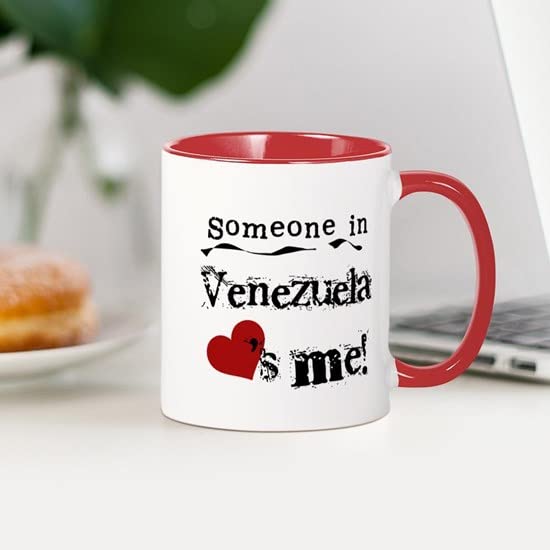 CafePress Venezuela Loves Me Mug Ceramic Coffee Mug, Tea Cup 11 oz