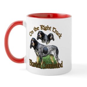 cafepress bluetick coonhound gifts mug ceramic coffee mug, tea cup 11 oz