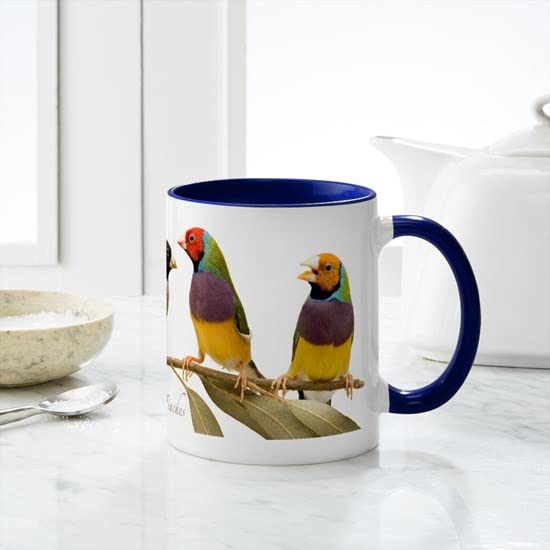 CafePress Gouldian Finch Mug Ceramic Coffee Mug, Tea Cup 11 oz