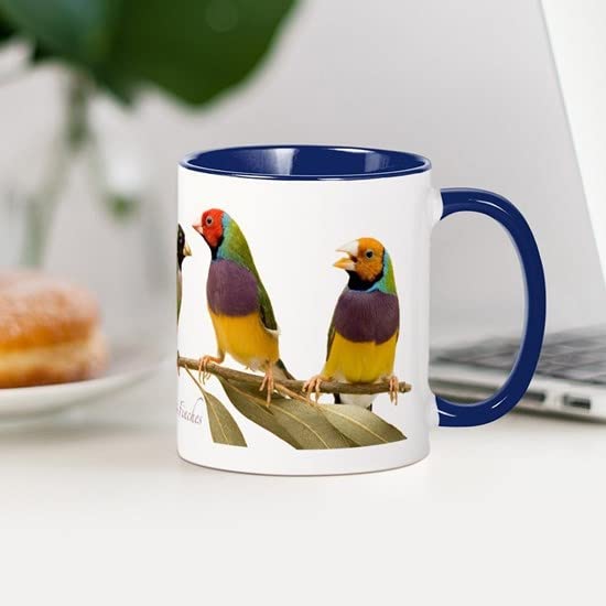 CafePress Gouldian Finch Mug Ceramic Coffee Mug, Tea Cup 11 oz