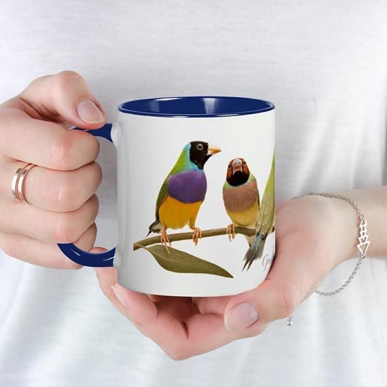 CafePress Gouldian Finch Mug Ceramic Coffee Mug, Tea Cup 11 oz