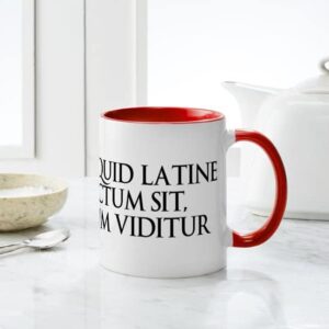 CafePress Latin Mug Ceramic Coffee Mug, Tea Cup 11 oz