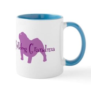 cafepress bulldog grandma mug ceramic coffee mug, tea cup 11 oz