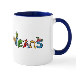 cafepress new orleans mug ceramic coffee mug, tea cup 11 oz