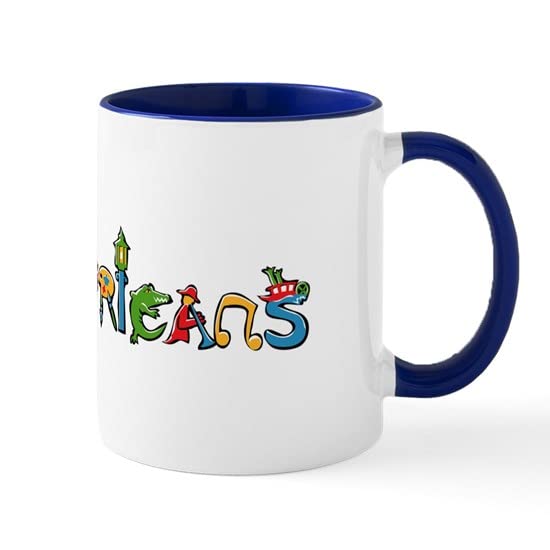 CafePress New Orleans Mug Ceramic Coffee Mug, Tea Cup 11 oz