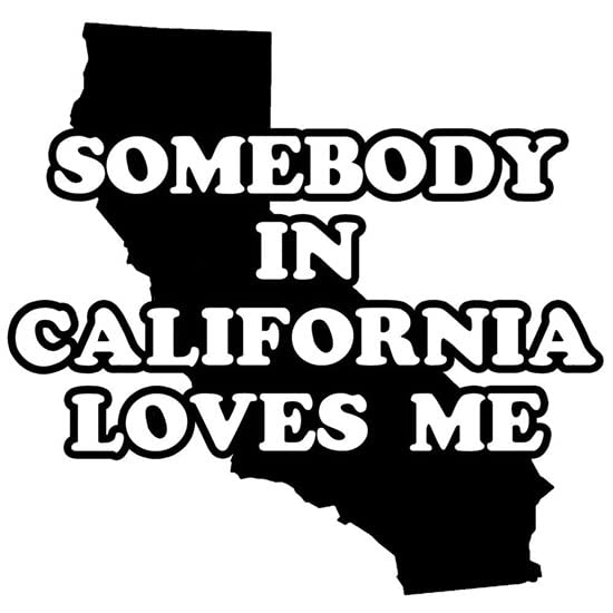 CafePress Somebody In California Loves Me Mug Ceramic Coffee Mug, Tea Cup 11 oz