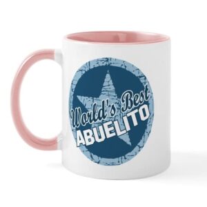 cafepress world’s best abuelito mug ceramic coffee mug, tea cup 11 oz