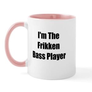 cafepress i’m the frikken bass player mug ceramic coffee mug, tea cup 11 oz