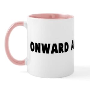 cafepress onward and upward mug ceramic coffee mug, tea cup 11 oz