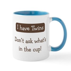 cafepress have twins coffee mug ceramic coffee mug, tea cup 11 oz