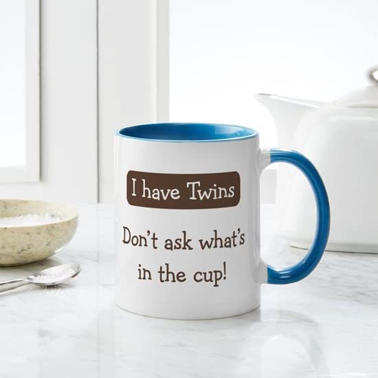 CafePress Have Twins Coffee Mug Ceramic Coffee Mug, Tea Cup 11 oz