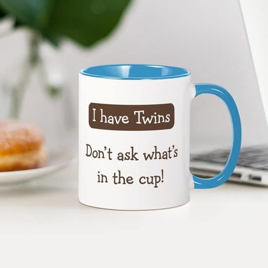 CafePress Have Twins Coffee Mug Ceramic Coffee Mug, Tea Cup 11 oz