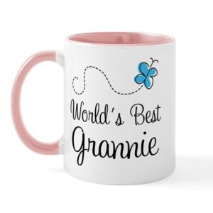cafepress grannie (world’s best) mug ceramic coffee mug, tea cup 11 oz