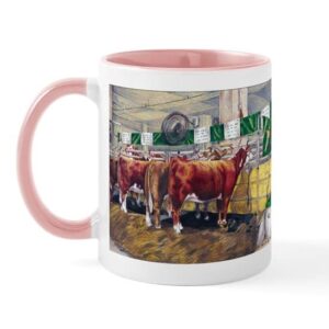cafepress color of money hereford mug ceramic coffee mug, tea cup 11 oz