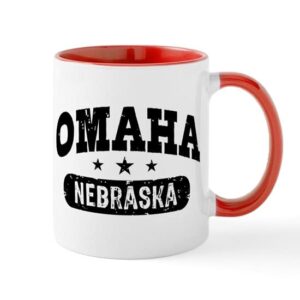 cafepress omaha nebraska mug ceramic coffee mug, tea cup 11 oz