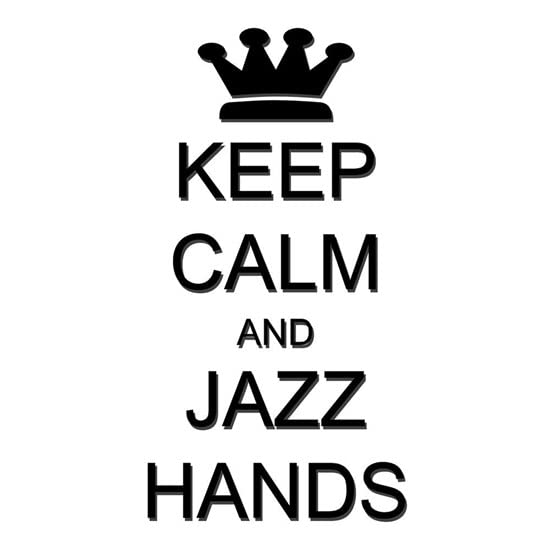 CafePress Keep Calm Jazz Hands Mug Ceramic Coffee Mug, Tea Cup 11 oz