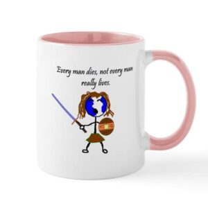 cafepress braveheart mug ceramic coffee mug, tea cup 11 oz