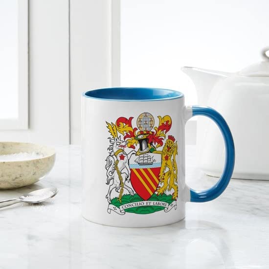 CafePress Manchester Coat Of Arms Mug Ceramic Coffee Mug, Tea Cup 11 oz