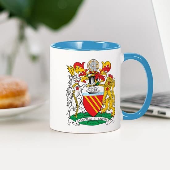 CafePress Manchester Coat Of Arms Mug Ceramic Coffee Mug, Tea Cup 11 oz