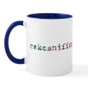 cafepress cakesniffer mug ceramic coffee mug, tea cup 11 oz