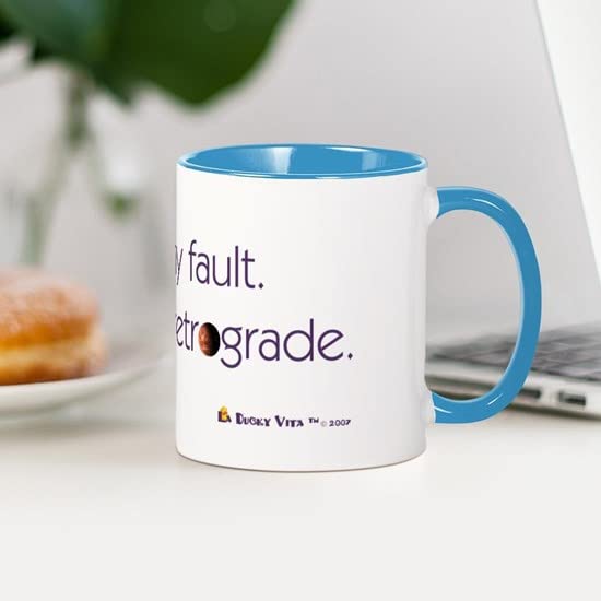 CafePress Mercury's In Retrograde Mug Ceramic Coffee Mug, Tea Cup 11 oz