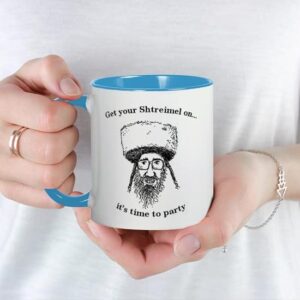 CafePress Shtreimel : Party Time! Mug Ceramic Coffee Mug, Tea Cup 11 oz