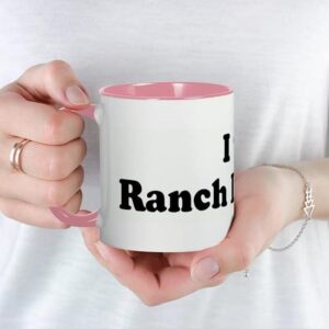 CafePress I Love Ranch Dressing Mug Ceramic Coffee Mug, Tea Cup 11 oz