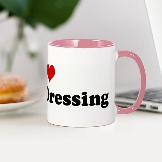 CafePress I Love Ranch Dressing Mug Ceramic Coffee Mug, Tea Cup 11 oz