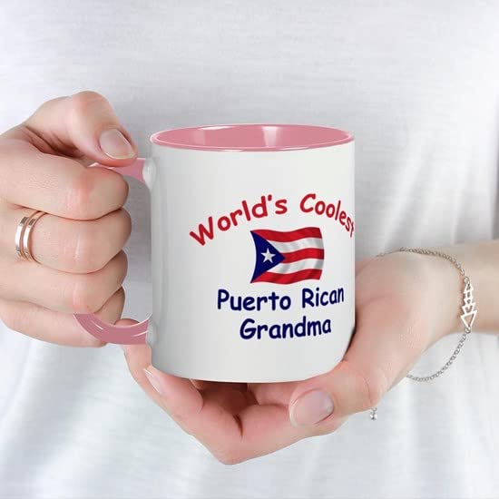 CafePress Coolest Puerto Rican Grandma Mug Ceramic Coffee Mug, Tea Cup 11 oz