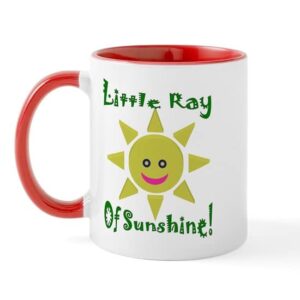 CafePress Little Ray Of Sunshine Mug Ceramic Coffee Mug, Tea Cup 11 oz