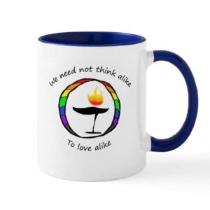 cafepress rainbow chalice mugs ceramic coffee mug, tea cup 11 oz