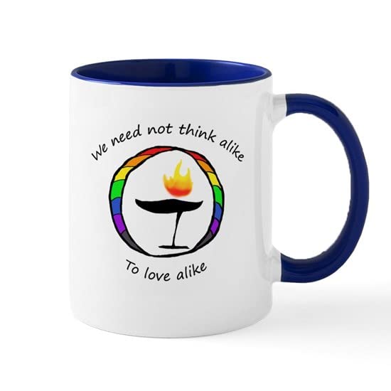 CafePress Rainbow Chalice Mugs Ceramic Coffee Mug, Tea Cup 11 oz