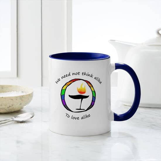 CafePress Rainbow Chalice Mugs Ceramic Coffee Mug, Tea Cup 11 oz