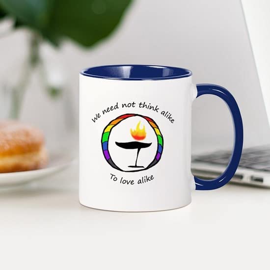 CafePress Rainbow Chalice Mugs Ceramic Coffee Mug, Tea Cup 11 oz