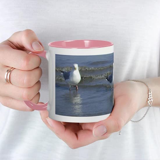 CafePress Seagull Heaven Mug Ceramic Coffee Mug, Tea Cup 11 oz