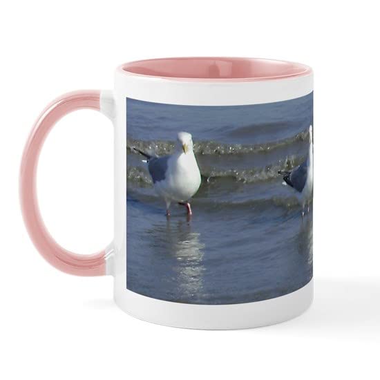 CafePress Seagull Heaven Mug Ceramic Coffee Mug, Tea Cup 11 oz