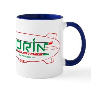 cafepress zorin industries mug ceramic coffee mug, tea cup 11 oz