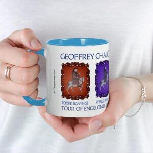 CafePress Chaucer 1392 England Tour Mug Ceramic Coffee Mug, Tea Cup 11 oz