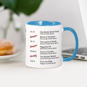 CafePress Chaucer 1392 England Tour Mug Ceramic Coffee Mug, Tea Cup 11 oz